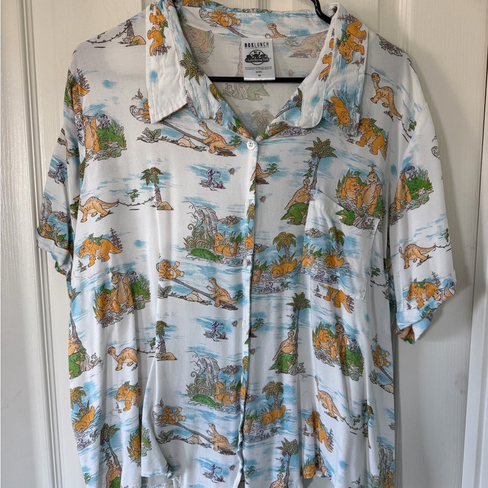 Boxlunch Land Before Time button down